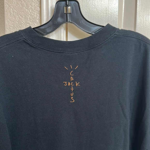 Travis Scott Black Oversized T-Shirt - Picture 1 of 3
